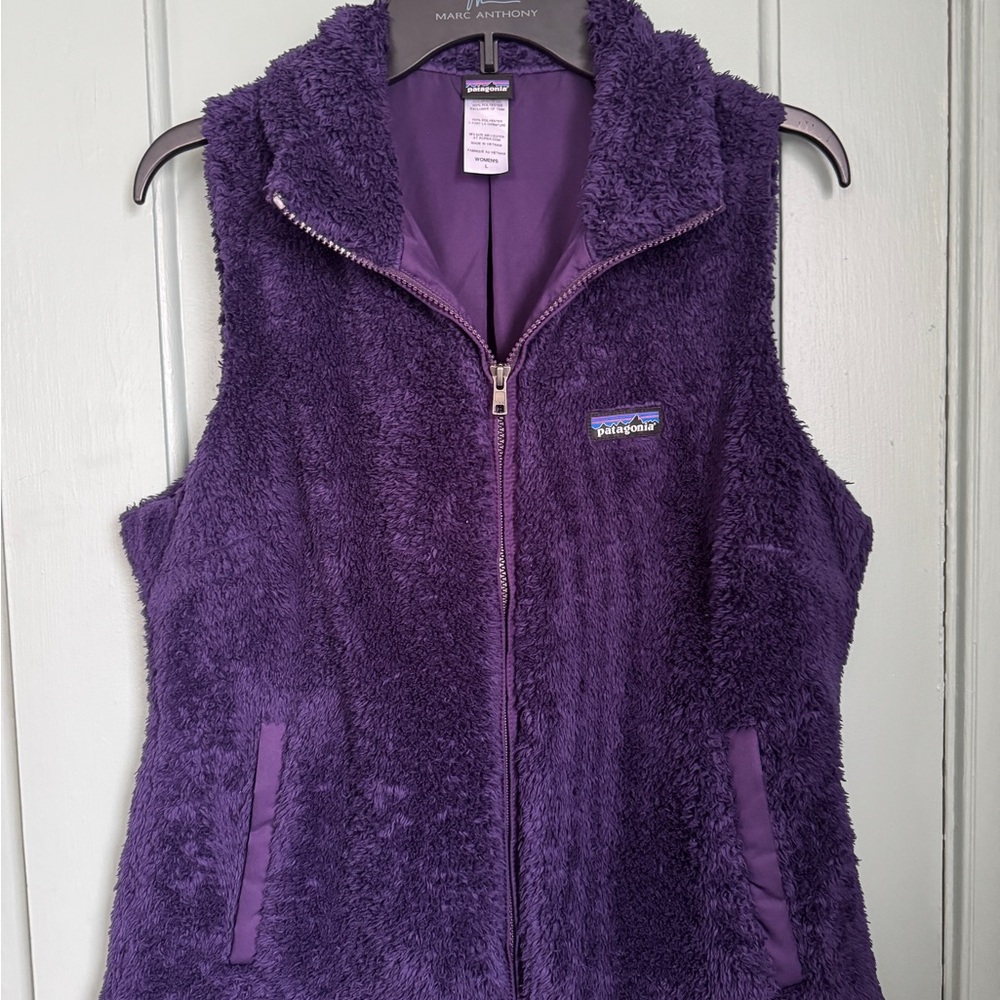 Patagonia Purple Fleece Vest